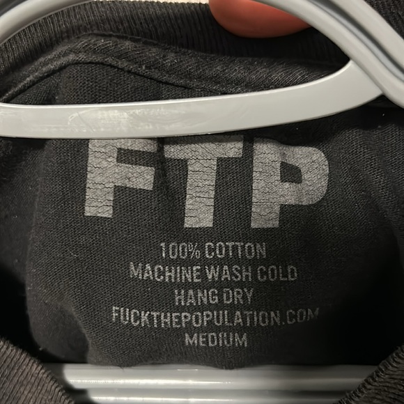 FTP T-Shirt - Black - Picture 2 of 3
